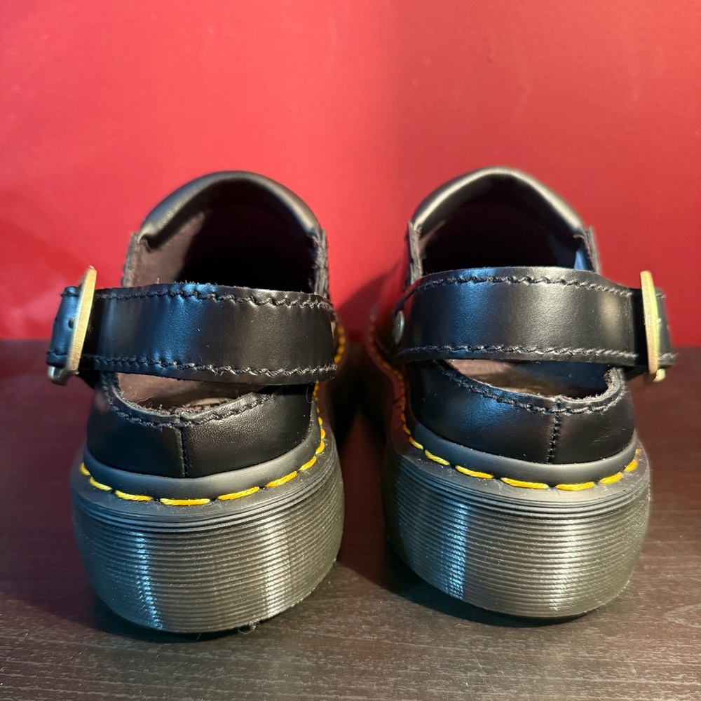 Dr. Martens Black Leather Women's “Archive Mules”, Size 5 - Picture 7 of 11